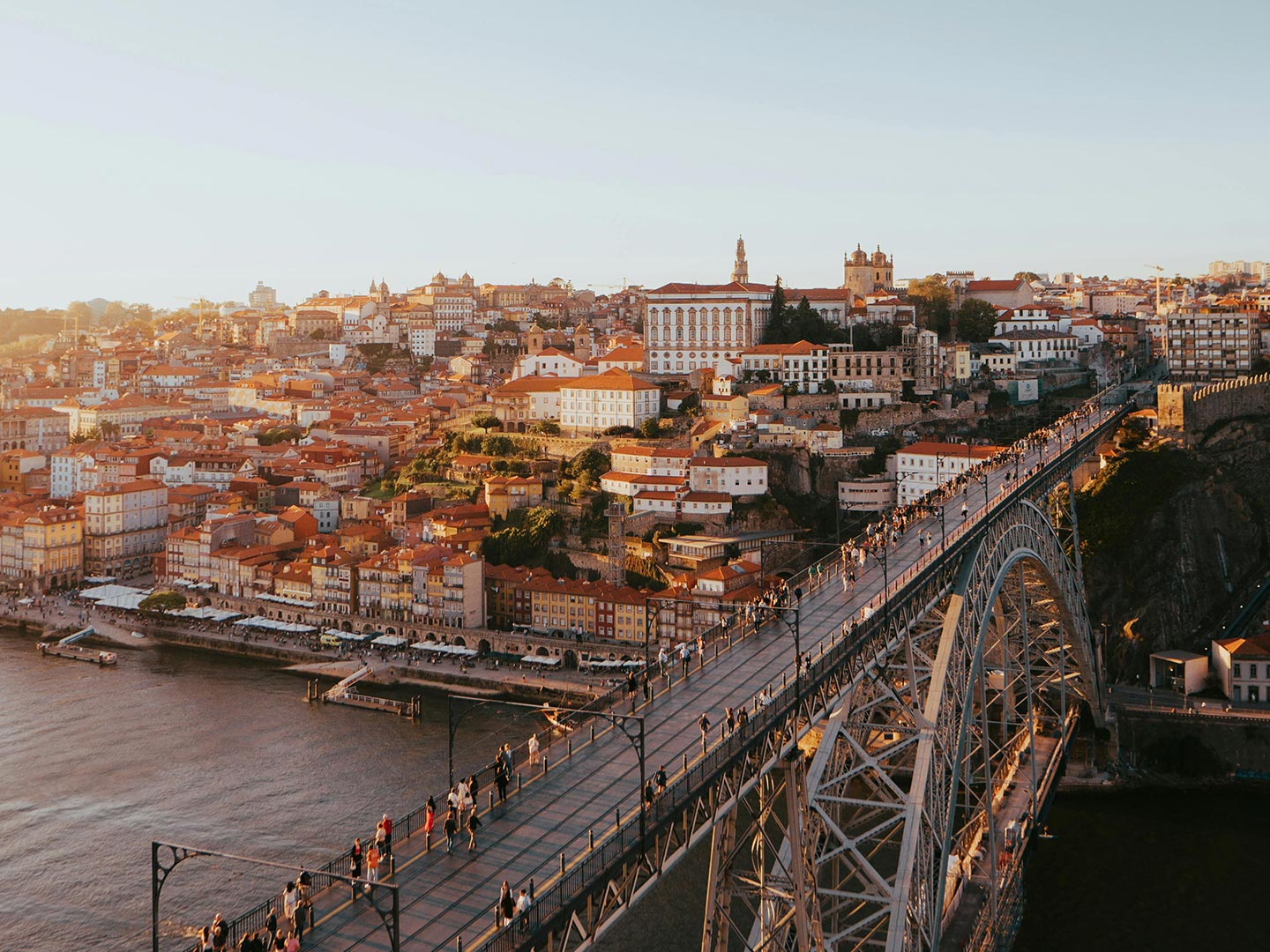 Fotografia da vista para o Porto