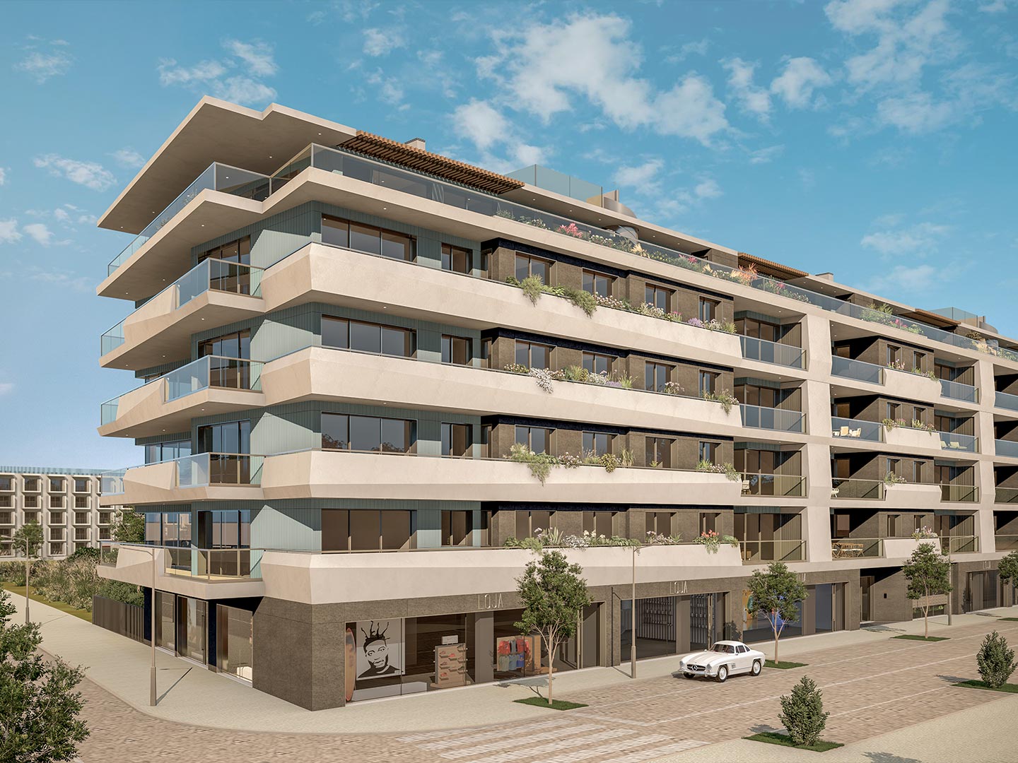 Render realista do projeto da Sharp Developers The Grand Splendouro