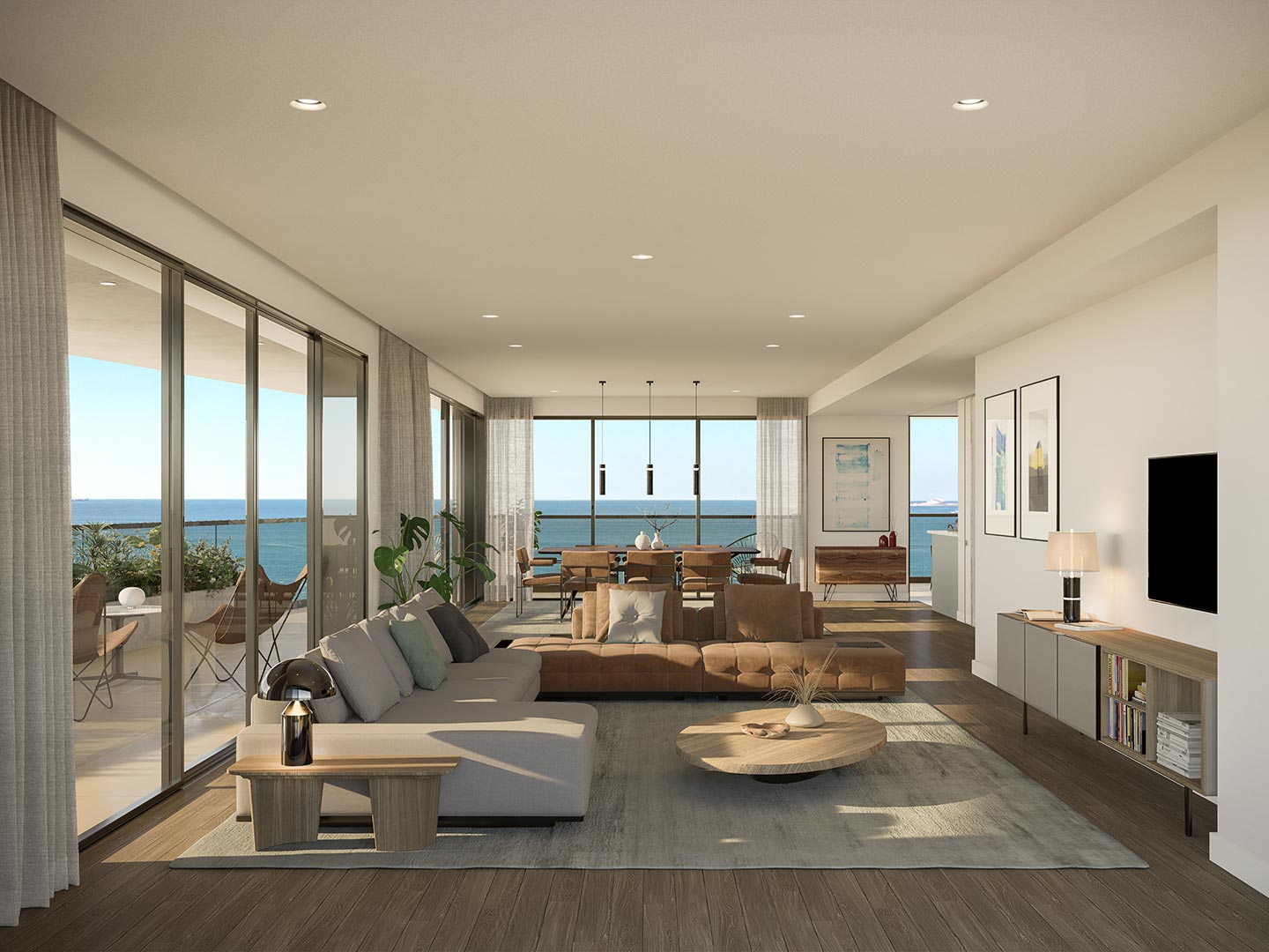 Render realista do projeto da Sharp Developers The Grand Splendouro