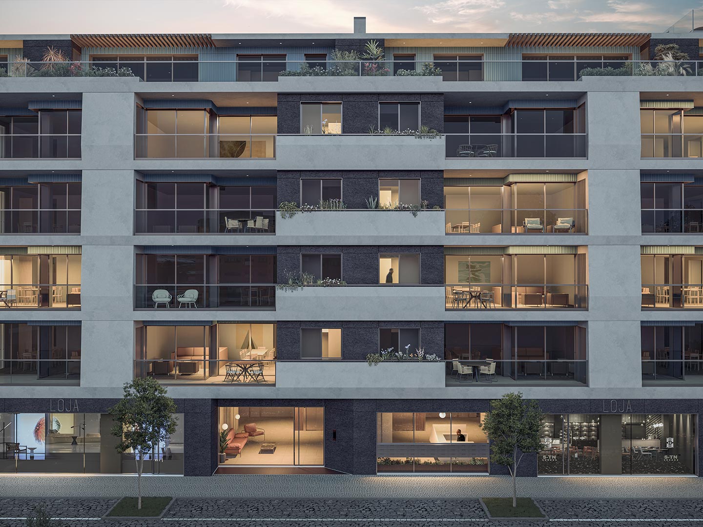 Render realista do projeto da Sharp Developers The Grand Splendouro